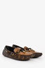 Louis Vuitton Brown Monogram Gloria Leather Loafers Size 38