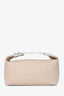 Hermès White/Grey Canvas Bride-A-Brac Small Case