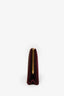 Pochette « Midnight » en satin bordeaux Saint Laurent