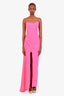 Bariano Pink Cinched Maxi 'Karina' Gown Size XS