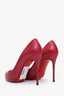 Christian Louboutin Pink 'Filo 120' Heels Size 36.5