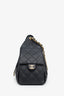 Pre-loved Chanel™ Black Leather Small Chanel™ 25 Handbag GHW