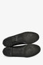 Stuart Weitzman Black Glitter Loafers Size 7