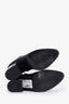 Alexander Wang Black Leather Gabi Ankle Boots Size 37.5