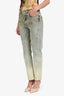 Off-White Acid Wash Denim Slim Jeans Size 28