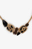Christian Dior Vintage Gold Tone Animalia Necklace