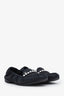 Pre-loved Chanel™ Black Pearl Interlocking CC Logo Loafers Size 38