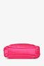 Stuart Weitzman Pink Satin The Moda Mini Tote with Chain