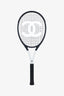 Pre-loved Chanel™ 23C Black/White 2-Piece Tennis Racket & Back Holster Set