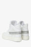 Christian Dior White Leather 'WalknDior' Star Hightops Size 9.5