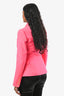 Balmain Pink Double Breasted Blazer Size 36