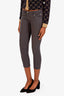 Christian Dior Dark Grey Denim Straight Leg Jeans Size 4