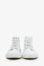 Hermès White Leather Get Up High Top Sneaker Size 43 Mens
