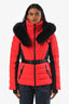 Mackage Red Down Fox Fur Hood 'Elita' Ski Jacket Size S