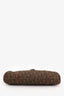 Christian Dior 2007 Brown Monogram Romantique Trotter Flap Bag