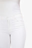 Mother White 'The Weekender Fray' Jeans Size 28