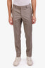 Pal Zileri Grey Wool Straight Leg Pants Size 48 Mens