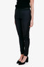 Christian Dior Black Oblique Logo Leggings Size L