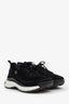 Pre-loved Chanel™ Black Suede Interlocking CC Logo Sneakers Size 39