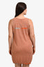 Missoni Orange/Blue Striped Midi Dress Size 42