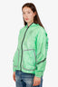 Stella McCartney x Adidas Green Zip Up Windbreaker Size M