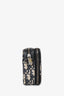 Christian Dior 2022 Black/Navy Oblique Jacquard Zipped Pouch Crossbody