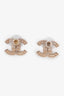 Pre-loved Chanel™ Rhinestone CC Stud Earrings