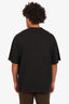 Acne Studios Black Cotton Logo T-Shirt Size M Mens