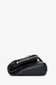 Alexander McQueen Black Leather Skull Double Zip Fold Clutch