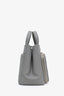 Pre-loved Chanel™ 2019 Grey Caviar Leather Quilted Small Business Affinity Shopping Tote