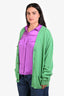 Polo Ralph Lauren Green Cashmere Cardigan Size XXL