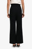 Lanvin 2016 Black Wool Blend High-Waisted Pants Size 36