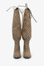 Bottes sur le genou Gucci GG Canvas Pointure 40