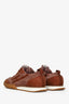 Hermès Burgundy Suede 'Jet' Sneakers Size 36