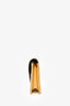Saint Laurent Metallic Gold YSL Monogram Envelope Wallet on Chain