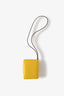 Hermès 2021 Yellow/Nata Togo Evercolour Swift Verso Leather Ulysse Nano Bag Charm