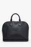 Louis Vuitton Black Epi Leather Alma PM Bag