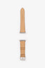 Hermès Tan Leather Apple Watch Strap Size 45