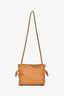 Loewe Brown Leather Mini Flamenco Crossbody