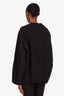 Jil Sander Black Cotton Long Sleeve Shirt Size S