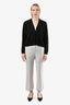 Fabiana Filipi Light Grey Wool Trousers Size 40
