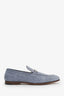 Gucci Light Grey Suede Horsebit Loafers Size 8 Mens