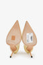 Jimmy Choo Butter Yellow Leather Heels Size 38.5