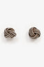 Tiffany & Co. Sterling Silver Knot Stud Earrings