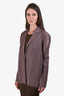 Pleats Please Issey Miyake Bronze Blazer Size 5