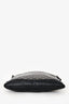 Gucci 2009 Black/Gold Sparkly Canvas and Leather Crossbody Messenger Bag