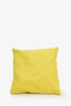 Jil Sander Yellow Leather Pyramid Wristlet