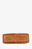 Strathberry Brown Suede Kite Hobo Bag