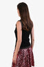 Pre-loved Chanel™ 2004 Black Cashmere Sleeveless Sweater Size 36