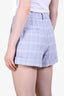Cami NYC Blue/White Tweed Mini 'Casey' Shorts Size 4